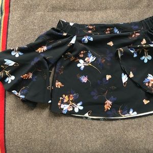 Topshop Off-the-Shoulder Floral Print Blouse